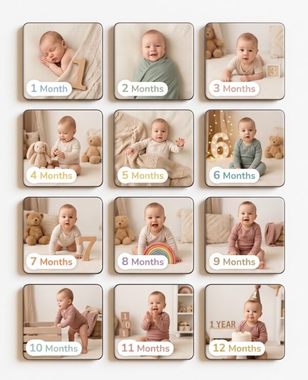 Baby_milestone Personalized Gifts-metal photo