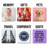 Personalized Photo Magnets | Custom Metal Fridge Magnets - KEVEN